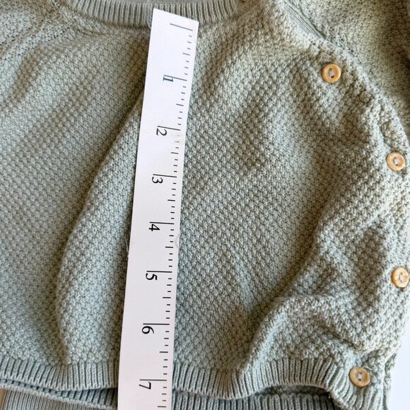 Matching Sage Green Knit Sweater and Pant - Picture 11 of 13